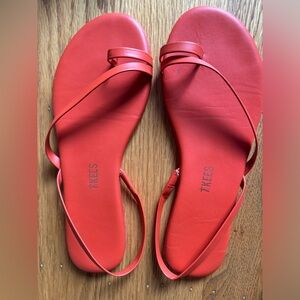 TKEES Coral LC Strappy Toe Ring Slingback Sandal Women’s Size 7